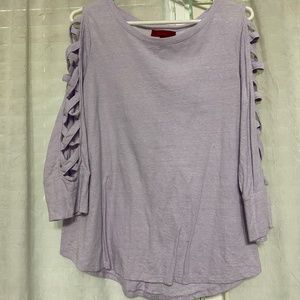 Long Sleeve Purple Shirt